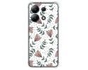 Funda Silicona Antigolpes para Xiaomi Redmi Note 13 4G diseño Flores 01 Dibujos