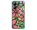 Funda Silicona Antigolpes para Xiaomi Redmi Note 13 4G diseño Flores 02 Dibujos