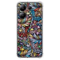 Funda Silicona Antigolpes para Xiaomi Redmi Note 13 4G diseño Flores 04 Dibujos
