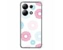 Funda Silicona Antigolpes para Xiaomi Redmi Note 13 4G diseño Flores 06 Dibujos