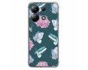 Funda Silicona Antigolpes para Xiaomi Redmi Note 13 4G diseño Flores 10 Dibujos