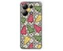 Funda Silicona Antigolpes para Xiaomi Redmi Note 13 4G diseño Flores 11 Dibujos