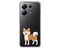 Funda Silicona Antigolpes para Xiaomi Redmi Note 13 4G diseño Perros 02 Dibujos