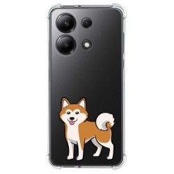 Funda Silicona Antigolpes para Xiaomi Redmi Note 13 4G diseño Perros 02 Dibujos