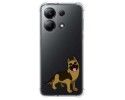 Funda Silicona Antigolpes para Xiaomi Redmi Note 13 4G diseño Perros 03 Dibujos