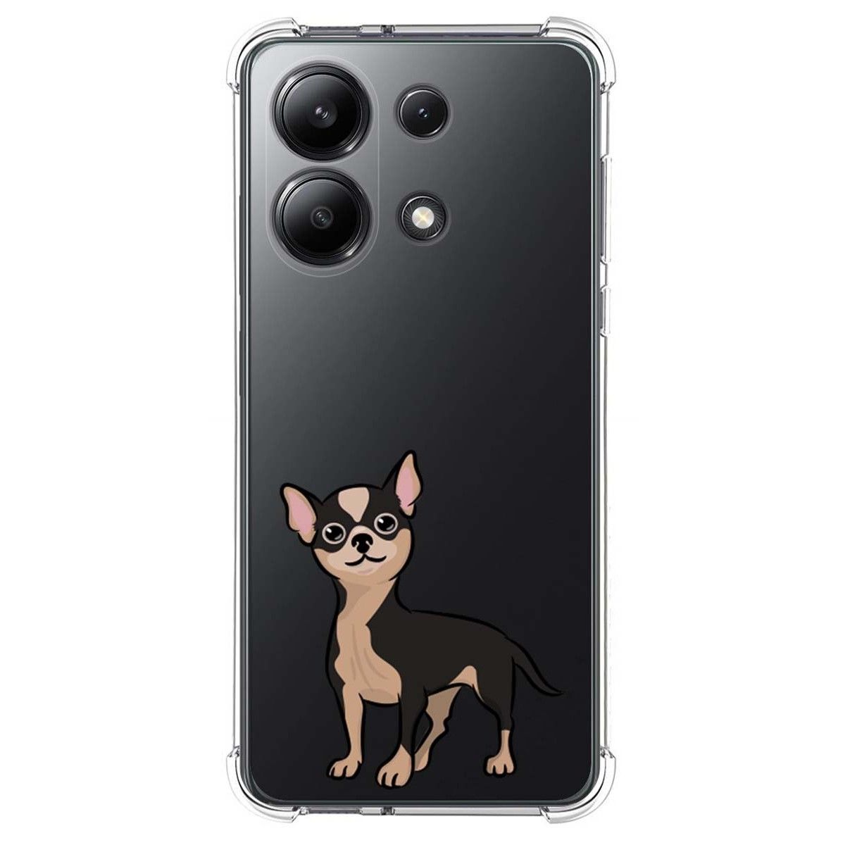 Funda Silicona Antigolpes para Xiaomi Redmi Note 13 4G diseño Perros 05 Dibujos