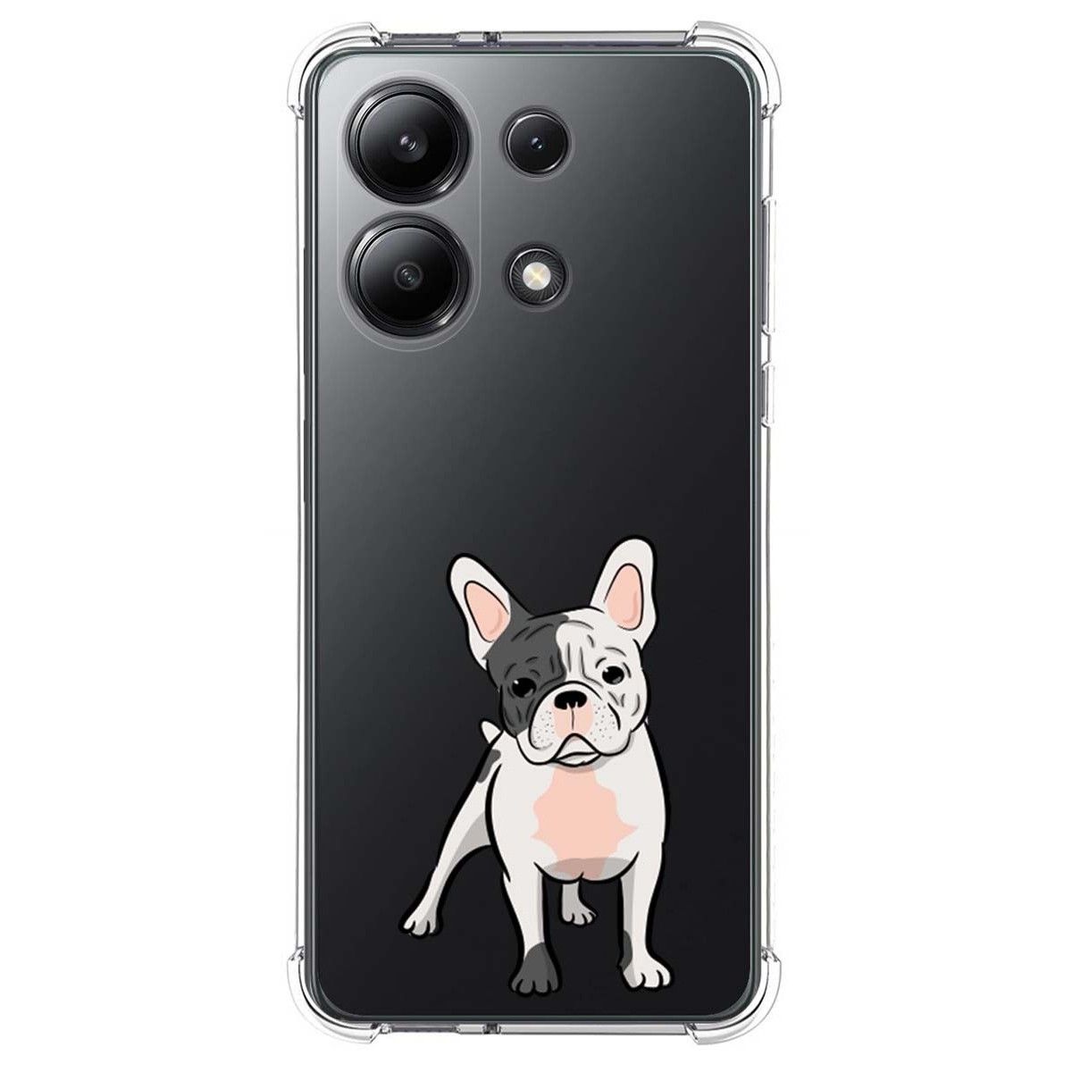 Funda Silicona Antigolpes para Xiaomi Redmi Note 13 4G diseño Perros 06 Dibujos