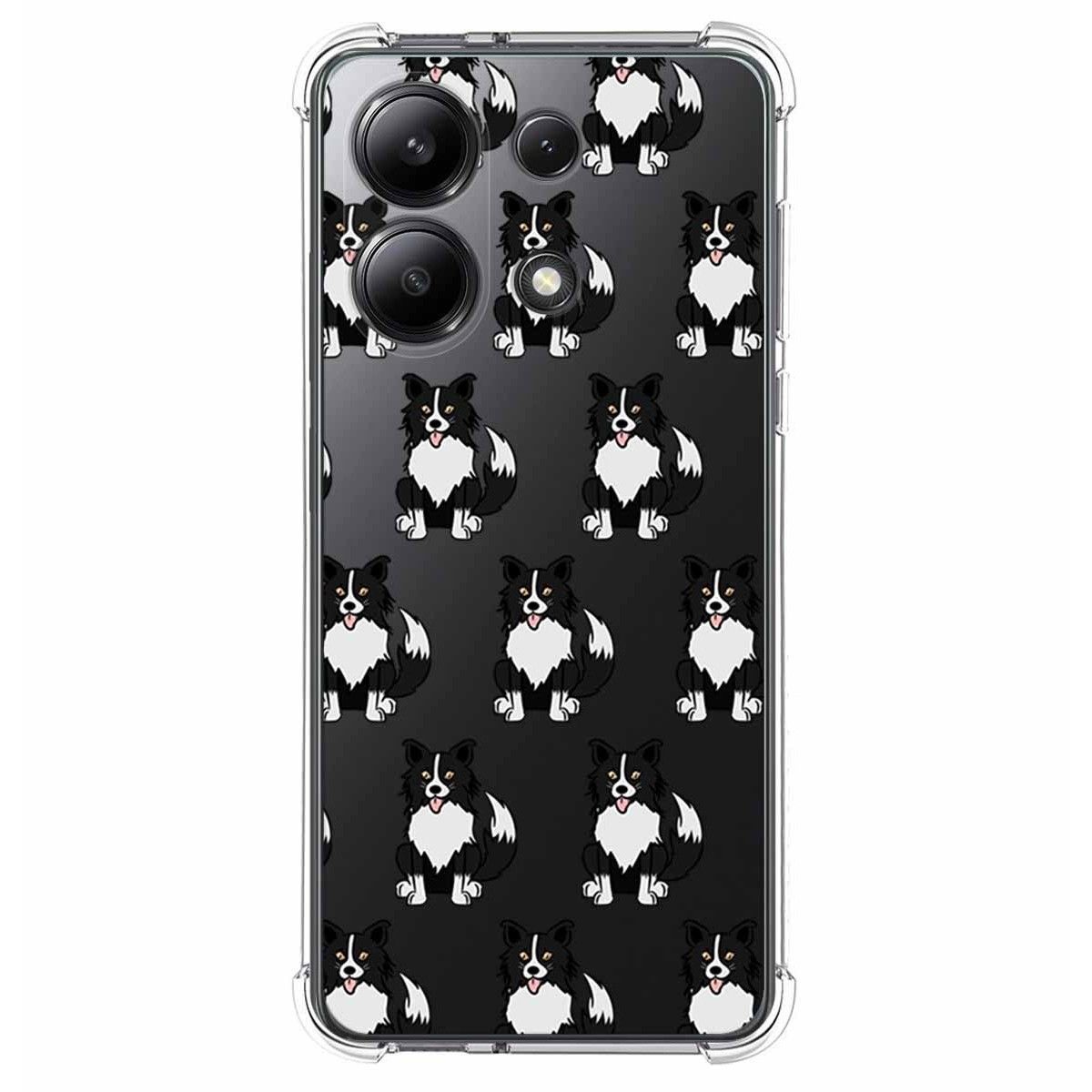 Funda Silicona Antigolpes para Xiaomi Redmi Note 13 4G diseño Perros 07 Dibujos