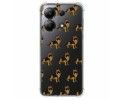 Funda Silicona Antigolpes para Xiaomi Redmi Note 13 4G diseño Perros 09 Dibujos
