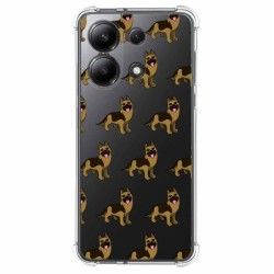 Funda Silicona Antigolpes para Xiaomi Redmi Note 13 4G diseño Perros 09 Dibujos