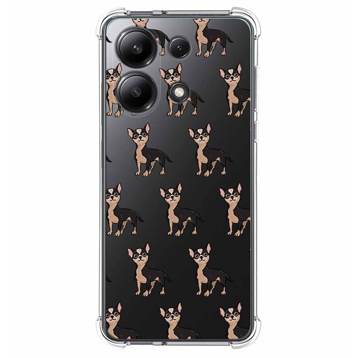 Funda Silicona Antigolpes para Xiaomi Redmi Note 13 4G diseño Perros 11 Dibujos