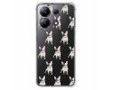 Funda Silicona Antigolpes para Xiaomi Redmi Note 13 4G diseño Perros 12 Dibujos