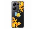 Funda Silicona Antigolpes para Xiaomi Poco M6 Pro 4G diseño Abeja Dibujos