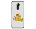 Funda Gel Tpu para Oukitel U18 Diseño Leones Dibujos