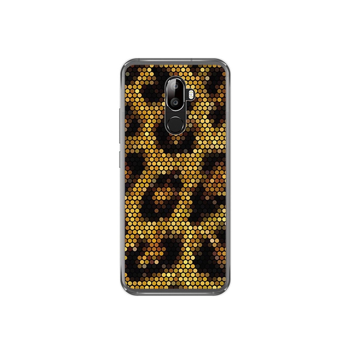 Funda Gel Tpu para Oukitel U18 Diseño Leopardo Dibujos