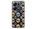 Funda Silicona Antigolpes para Xiaomi Poco M6 Pro 4G diseño Catrina Dibujos