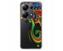 Funda Silicona Antigolpes para Xiaomi Poco M6 Pro 4G diseño Colores Dibujos