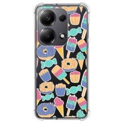 Funda Silicona Antigolpes para Xiaomi Poco M6 Pro 4G diseño Dulces 02 Dibujos