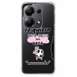 Funda Silicona Antigolpes para Xiaomi Poco M6 Pro 4G diseño Vaca Dibujos
