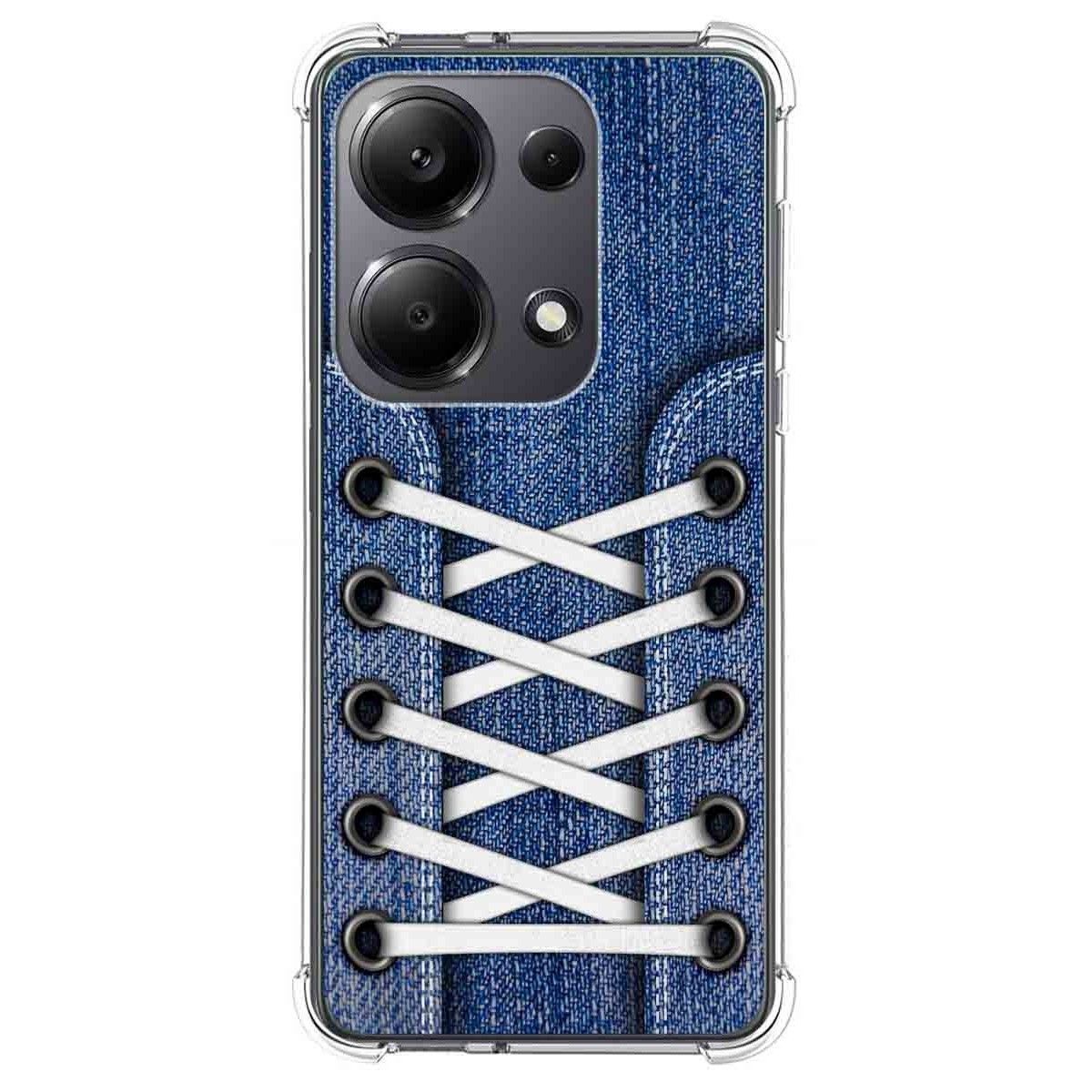 Funda Silicona Antigolpes para Xiaomi Poco M6 Pro 4G diseño Zapatillas 01 Dibujos