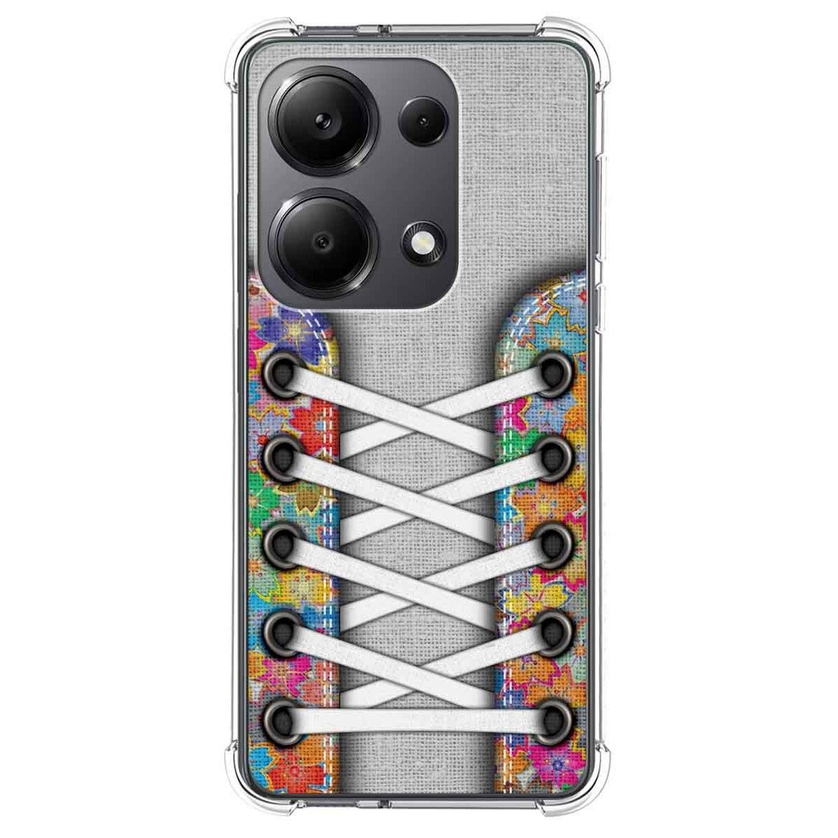 Funda Silicona Antigolpes para Xiaomi Poco M6 Pro 4G diseño Zapatillas 04 Dibujos