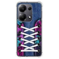 Funda Silicona Antigolpes para Xiaomi Poco M6 Pro 4G diseño Zapatillas 06 Dibujos
