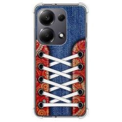 Funda Silicona Antigolpes para Xiaomi Poco M6 Pro 4G diseño Zapatillas 11 Dibujos