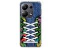 Funda Silicona Antigolpes para Xiaomi Poco M6 Pro 4G diseño Zapatillas 13 Dibujos