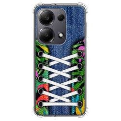 Funda Silicona Antigolpes para Xiaomi Poco M6 Pro 4G diseño Zapatillas 13 Dibujos