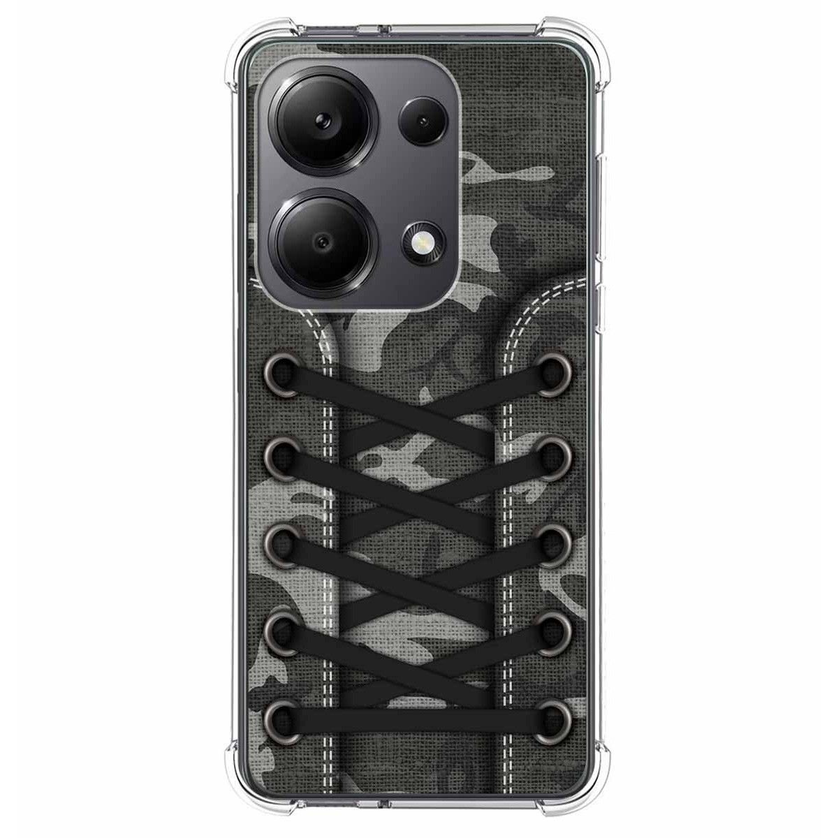 Funda Silicona Antigolpes para Xiaomi Poco M6 Pro 4G diseño Zapatillas 15 Dibujos