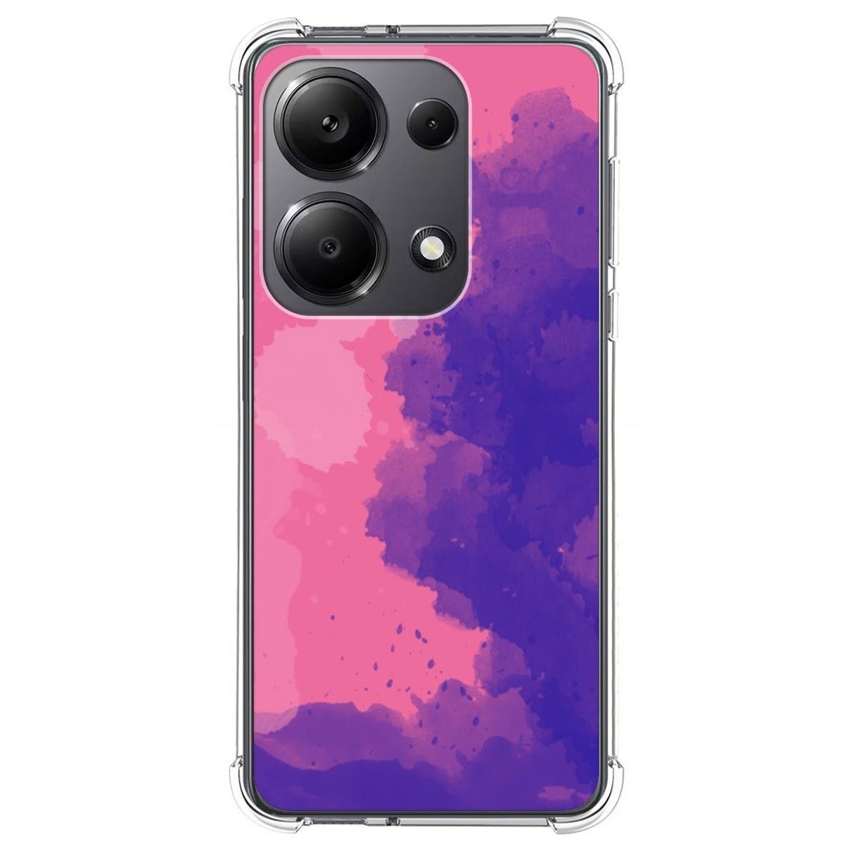 Funda Silicona Antigolpes para Xiaomi Poco M6 Pro 4G diseño Acuarela 07 Dibujos