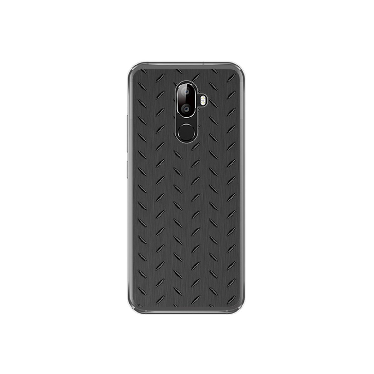 Funda Gel Tpu para Oukitel U18 Diseño Metal Dibujos