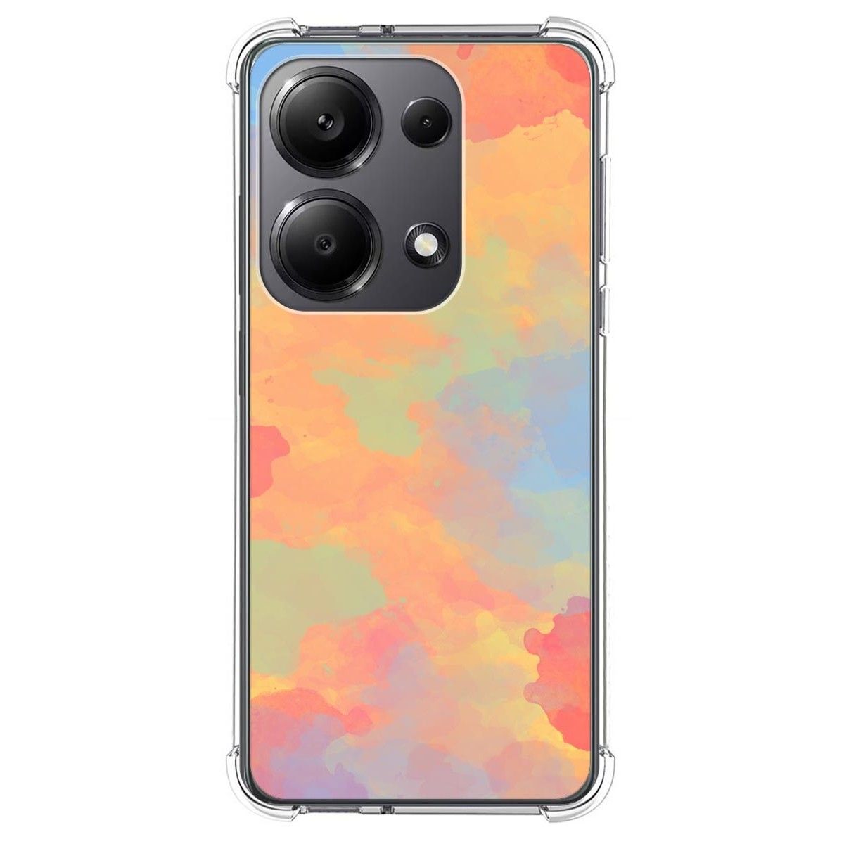Funda Silicona Antigolpes para Xiaomi Poco M6 Pro 4G diseño Acuarela 08 Dibujos