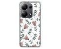Funda Silicona Antigolpes para Xiaomi Poco M6 Pro 4G diseño Flores 01 Dibujos
