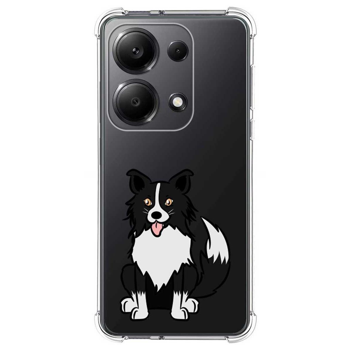 Funda Silicona Antigolpes para Xiaomi Poco M6 Pro 4G diseño Perros 01 Dibujos