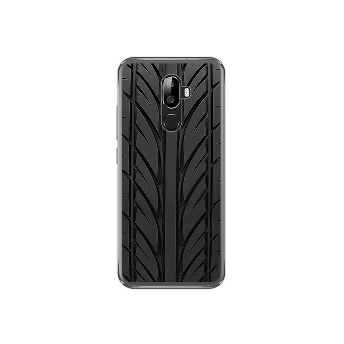 Funda Gel Tpu para Oukitel U18 Diseño Neumatico Dibujos