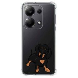 Funda Silicona Antigolpes para Xiaomi Poco M6 Pro 4G diseño Perros 04 Dibujos