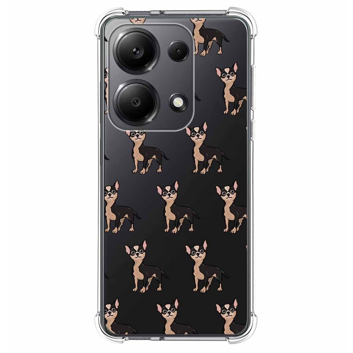 Funda Silicona Antigolpes para Xiaomi Poco M6 Pro 4G diseño Perros 11 Dibujos
