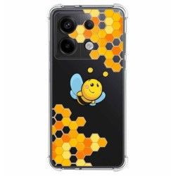 Funda Silicona Antigolpes para Xiaomi Redmi Note 13 Pro 5G diseño Abeja Dibujos