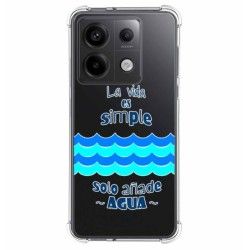 Funda Silicona Antigolpes para Xiaomi Redmi Note 13 Pro 5G diseño Agua Dibujos
