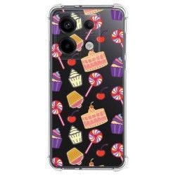 Funda Silicona Antigolpes para Xiaomi Redmi Note 13 Pro 5G diseño Dulces 01 Dibujos