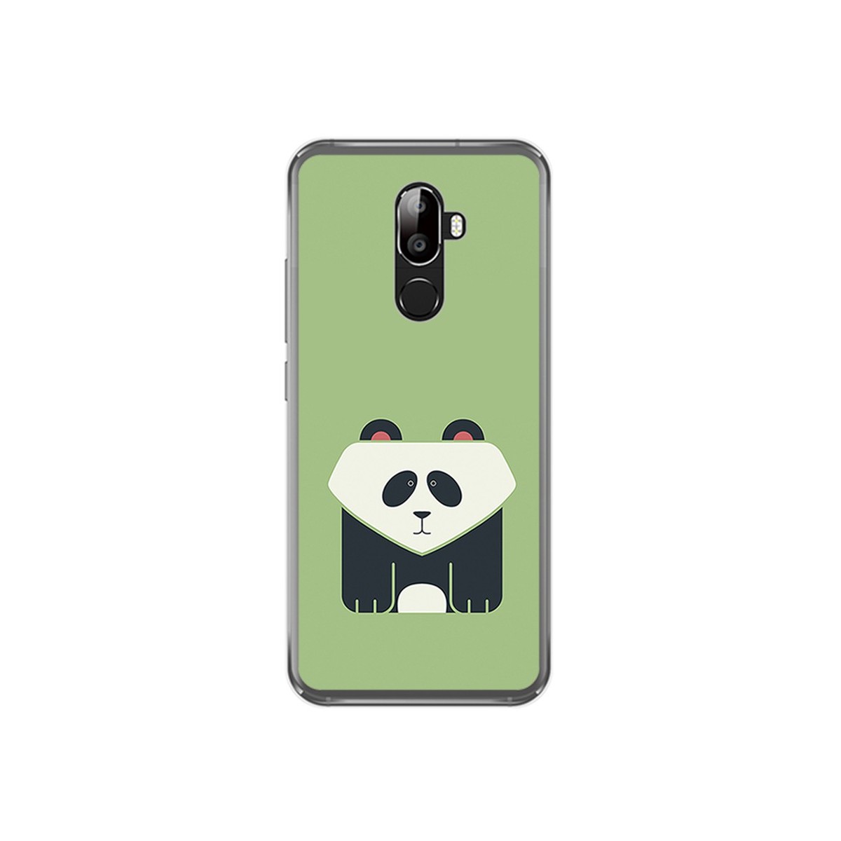 Funda Gel Tpu para Oukitel U18 Diseño Panda Dibujos