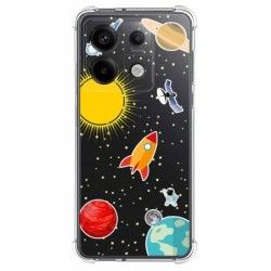 Funda Silicona Antigolpes para Xiaomi Redmi Note 13 Pro 5G diseño Espacio Dibujos