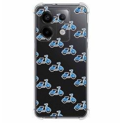 Funda Silicona Antigolpes para Xiaomi Redmi Note 13 Pro 5G diseño Scooter Dibujos
