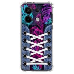 Funda Silicona Antigolpes para Xiaomi Redmi Note 13 Pro 5G diseño Zapatillas 07 Dibujos