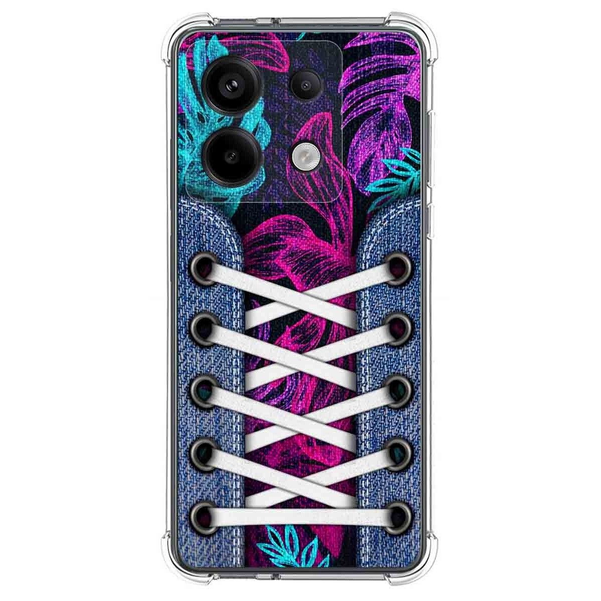 Funda Silicona Antigolpes para Xiaomi Redmi Note 13 Pro 5G diseño Zapatillas 07 Dibujos