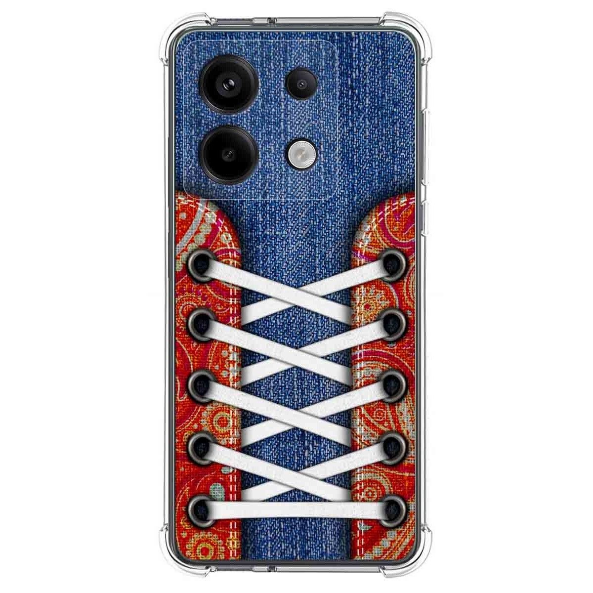 Funda Silicona Antigolpes para Xiaomi Redmi Note 13 Pro 5G diseño Zapatillas 11 Dibujos