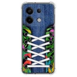 Funda Silicona Antigolpes para Xiaomi Redmi Note 13 Pro 5G diseño Zapatillas 13 Dibujos