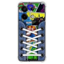 Funda Silicona Antigolpes para Xiaomi Redmi Note 13 Pro 5G diseño Zapatillas 14 Dibujos