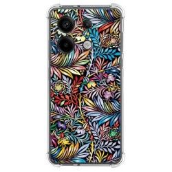 Funda Silicona Antigolpes para Xiaomi Redmi Note 13 Pro 5G diseño Flores 04 Dibujos